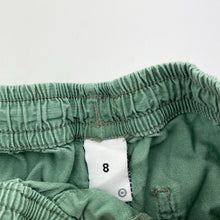 Load image into Gallery viewer, Boys Target, cotton cargo shorts, elasticated, GUC, size 8,  