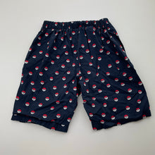 Load image into Gallery viewer, Boys UNIQLO, Pokemon lightweight cotton shorts, elasticated, GUC, size 8,  