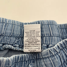 Load image into Gallery viewer, Girls Target, chambray cotton shorts, elasticated, GUC, size 10,  