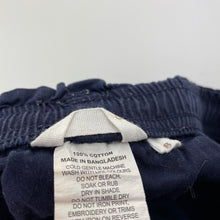 Load image into Gallery viewer, Girls Milkshake, navy cotton shorts, elasticated , GUC, size 8,  