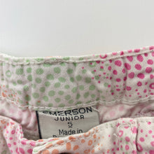 Load image into Gallery viewer, Girls Emerson Jnr, stretch cotton shorts, adjustable, GUC, size 5,  
