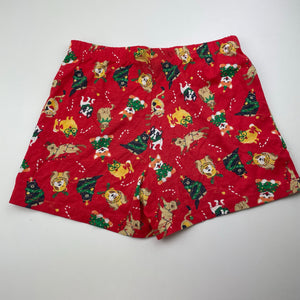 Girls Anko, Christmas cotton pyjama shorts, EUC, size 8,  