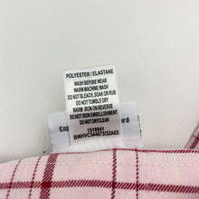 Load image into Gallery viewer, Girls HARVARD UNIVERSITY, checked, box-pleat skirt, adjustable, L:36cm, EUC, size 6-7,  