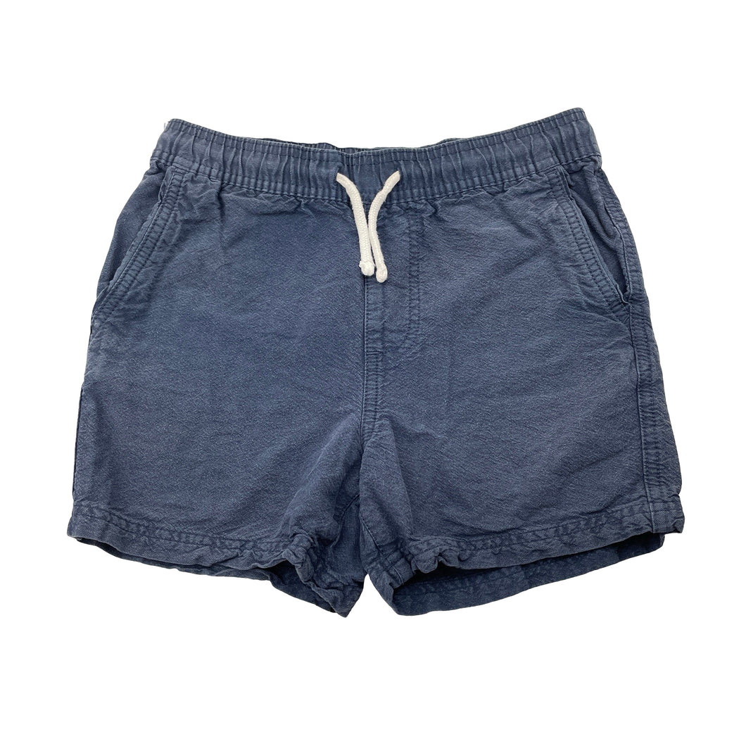 Boys Anko, navy cotton shorts, elasticated (wash fade), FUC, size 9,  