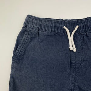 Boys Anko, navy cotton shorts, elasticated (wash fade), FUC, size 9,  