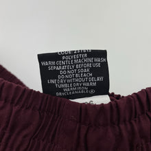 Load image into Gallery viewer, Unisex SCHOOL ZONE, marron school sports shorts, elasticated, EUC, size 4,  