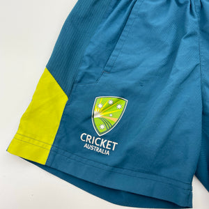 Unisex ASICS, Cricket Australia sports shorts, FUC, size 8,  