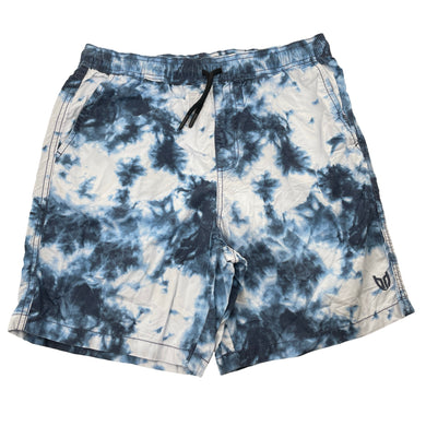 Boys BAUHAUS, tie-dyed lightweight cotton shorts, elasticated, EUC, size 16,  