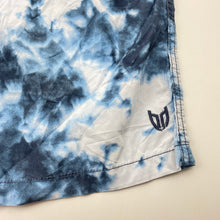Load image into Gallery viewer, Boys BAUHAUS, tie-dyed lightweight cotton shorts, elasticated, EUC, size 16,  
