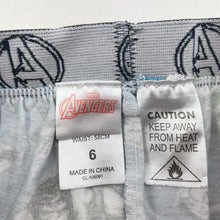 Load image into Gallery viewer, Boys MARVEL, AVENGERS pyjama shorts (wash fade), FUC, size 6,  