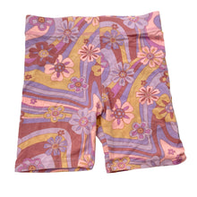 Load image into Gallery viewer, Girls Cotton On, floral bike shorts, elasticated, FUC, size 6,  
