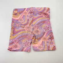 Load image into Gallery viewer, Girls Cotton On, floral bike shorts, elasticated, FUC, size 6,  