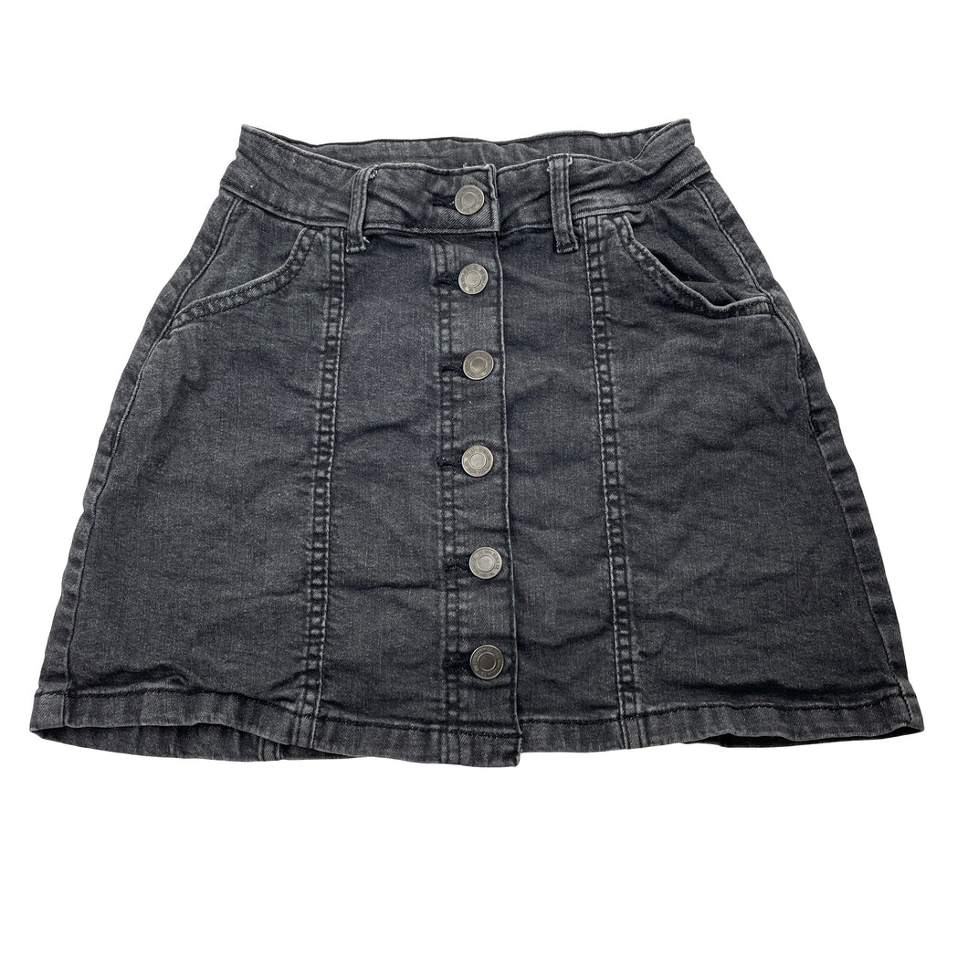 Girls 1964 Denim Co, stretch denim skirt, L: 30.5cm, W: 27cm across unstretched, GUC, size 8,  