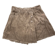 Load image into Gallery viewer, Girls Zara, corduroy cotton skort / shorts, adjustable, GUC, size 9,  
