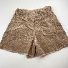 Load image into Gallery viewer, Girls Zara, corduroy cotton skort / shorts, adjustable, GUC, size 9,  