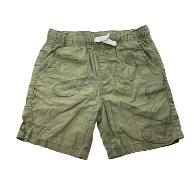 Boys Anko, lightweight cotton shorts, elasticated, crocodiles, FUC, size 5,  