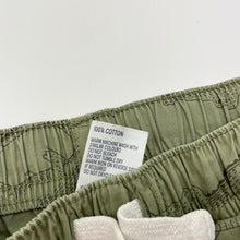 Load image into Gallery viewer, Boys Anko, lightweight cotton shorts, elasticated, crocodiles, FUC, size 5,  