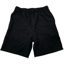 Load image into Gallery viewer, Unisex Anko, black school shorts, elasticated, EUC, size 14,  