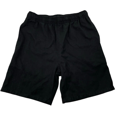 Unisex Anko, black school shorts, elasticated, EUC, size 14,  