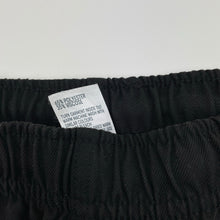 Load image into Gallery viewer, Unisex Anko, black school shorts, elasticated, EUC, size 14,  