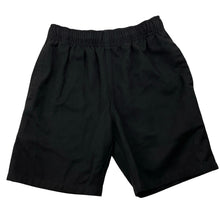 Load image into Gallery viewer, Unisex Anko, black school shorts, elasticated, EUC, size 8,  