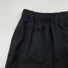 Load image into Gallery viewer, Unisex Anko, black school shorts, elasticated, EUC, size 8,  