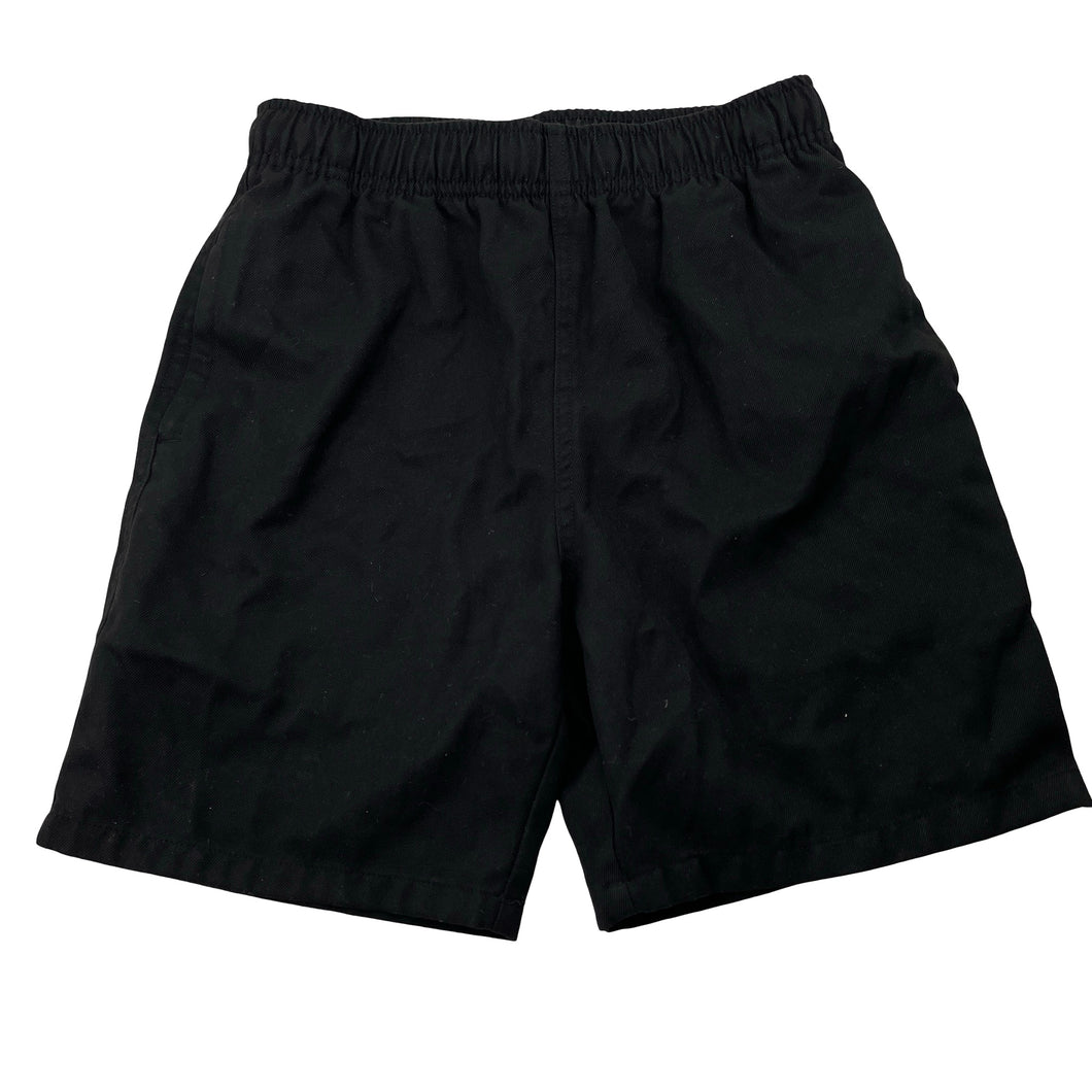 Unisex Anko, black school shorts, elasticated, EUC, size 10,  