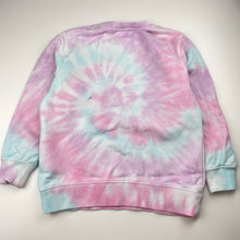 Load image into Gallery viewer, Girls GHANDA, tie-dyed  cotton sweater / jumper (marks front &amp; back), FUC, size 5-6,  