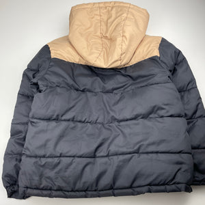 Boys Country Road, fleece-lined puffer jacket / coat (small marks / catches), FUC, size 10,  