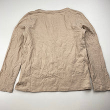 Load image into Gallery viewer, Girls KID, organic cotton long sleeve tee / top, GUC, size 6,  