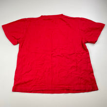 Load image into Gallery viewer, Unisex red, cotton Christmas tee / top, GUC, size 6,  