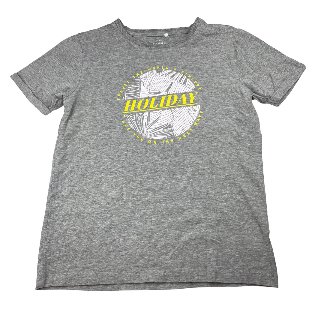 Boys Name It, organic cotton blend tee / top, GUC, size 9-10,  