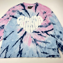 Load image into Gallery viewer, Girls GHANDA, raw hem, soft cotton tie-dyed top, EUC, size 7-8,  