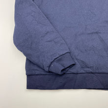 Load image into Gallery viewer, Unisex H&amp;M, navy fleece-lined sweater / jumper, EUC, size 7-8,  