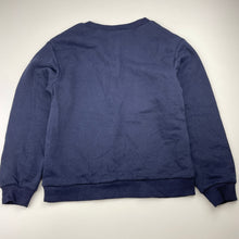 Load image into Gallery viewer, Unisex H&amp;M, navy fleece-lined sweater / jumper, EUC, size 7-8,  