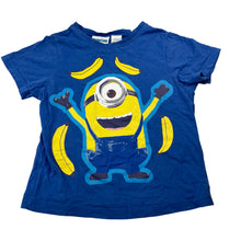 Load image into Gallery viewer, Unisex Minions, cotton pyjama tee / top, GUC, size 4,  