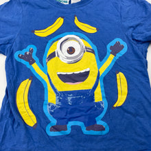 Load image into Gallery viewer, Unisex Minions, cotton pyjama tee / top, GUC, size 4,  