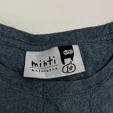 Load image into Gallery viewer, Boys Minti, blue marle superhero tee / top, FUC, size 10,  