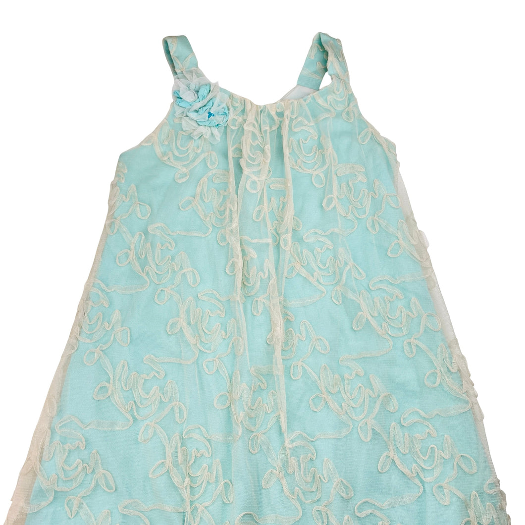 Girls Isobella & Chloe, lined tulle party / formal dress, EUC, size 8, L: 74cm