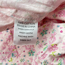 Load image into Gallery viewer, Girls Tickled Pink, floral cotton summer dress, GUC, size 5, L: 57cm