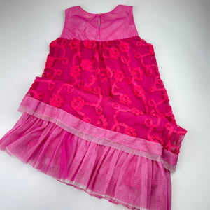 Girls Isobella & Chloe, lined tulle party / formal dress, EUC, size 8, L: 74cm