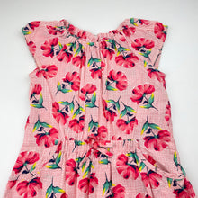 Load image into Gallery viewer, Girls Jack &amp; Milly, floral cotton summer dress, EUC, size 5, L: 62cm