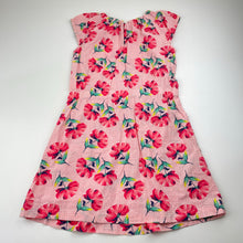 Load image into Gallery viewer, Girls Jack &amp; Milly, floral cotton summer dress, EUC, size 5, L: 62cm