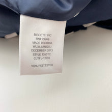 Load image into Gallery viewer, Girls Biscotti, navy &amp; white lightweight trench coat, EUC, size 5,  