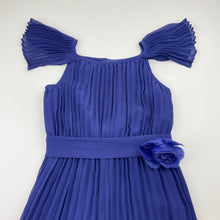 Load image into Gallery viewer, Girls MONSOON, lined, pleated jumpsuit, inside leg: 35cm, EUC, size 4-5,  