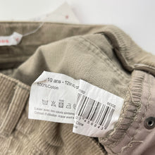 Load image into Gallery viewer, Unisex MONOPRIX Kids, corduroy cotton pants, adjustable, inside leg: 62cm, NEW, size 10,  