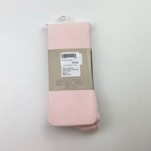 Load image into Gallery viewer, Girls Marquise, pink knitted cotton stockings, NEW, size 2-3,  