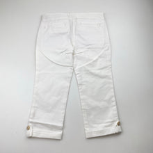 Load image into Gallery viewer, Girls JANIE AND JACK, stretch cotton pants, adustable, inside leg: 32.5cm, NEW, size 4,  