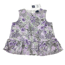 Load image into Gallery viewer, Girls GAP, lined floral cotton summer top, NEW, size 2,  