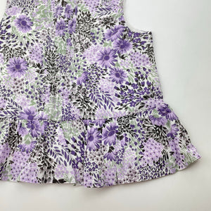 Girls GAP, lined floral cotton summer top, NEW, size 2,  